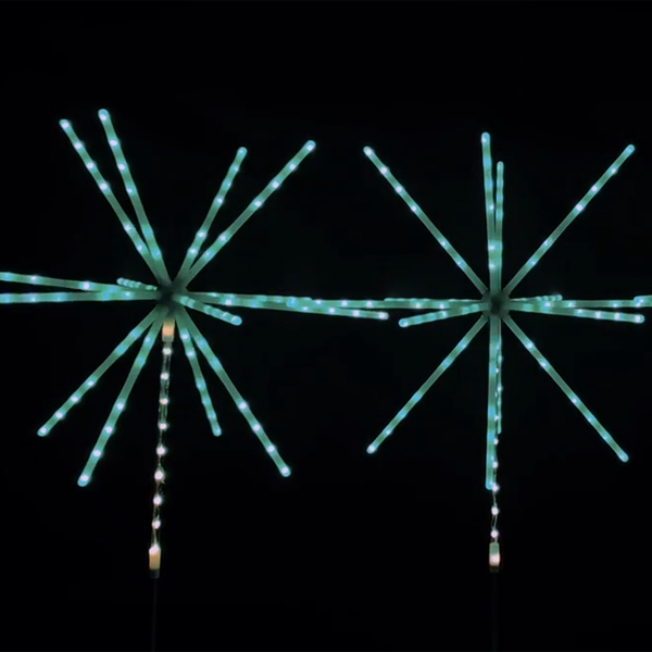 OUTDOOR CHRISTMAS STAKE STAR WITH SMART LIGHT